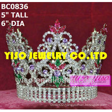 beautiful crystal pageant crown